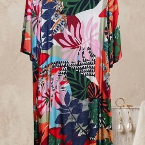 vestido estampado