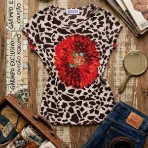 blusa estampada
