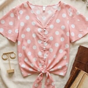 blusa de poá