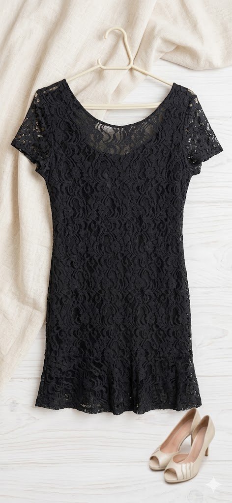 Vestido em renda